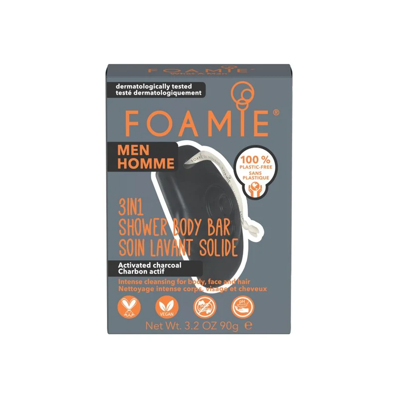 Foamie 3-in-1 Shampoo & Shower Bar Men 90 gram