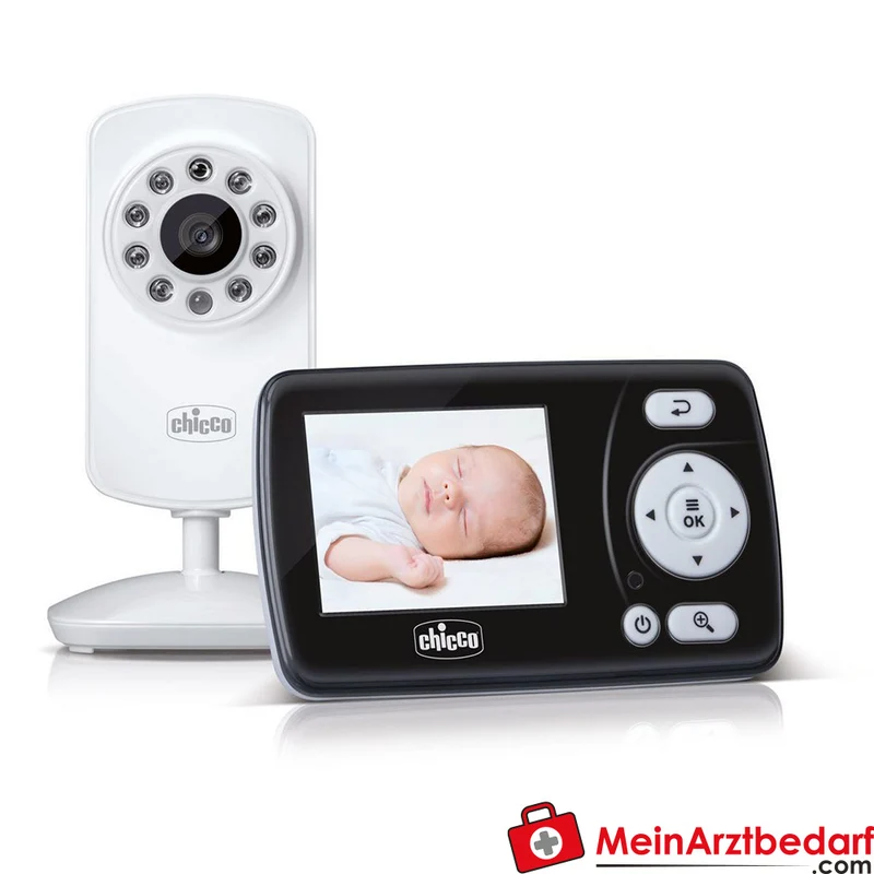 Chicco Video-Babyphone Basic Smart 2,4‑Zoll Farbdisplay Infrarot 200 m
