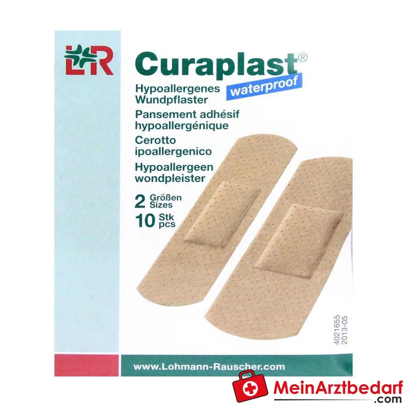 Curaplast Strips wasserfest Pflaster mit Netzauflage 20 Stück