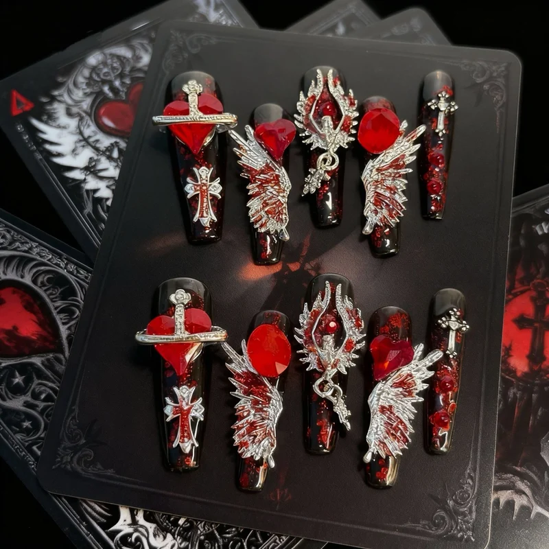 Dekorative Nagelkunst