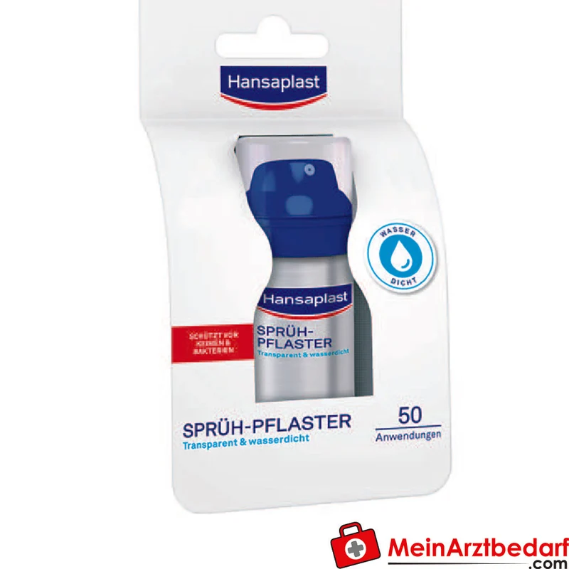 Hansaplast Sprühpflaster 32,5 ml Dose, transparent, wasserfest
