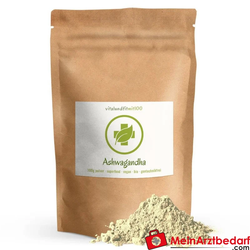Ashwagandha Wurzelpulver (Withania somnifera) 100 g