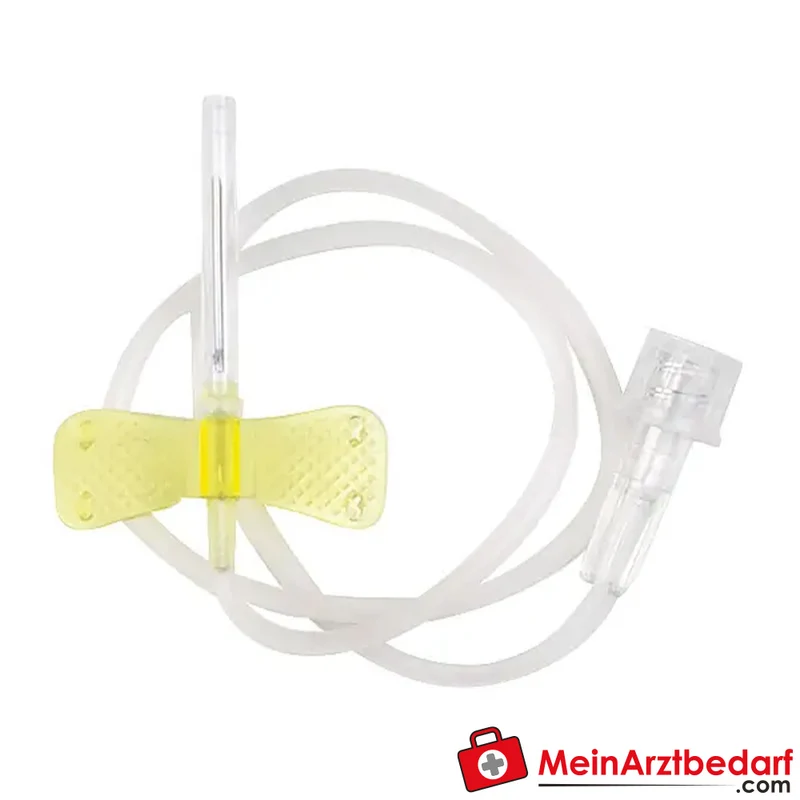 Wing-Flo Flügelkanülen Luer-Lock 19 mm 18–27 G steril 50 Stück