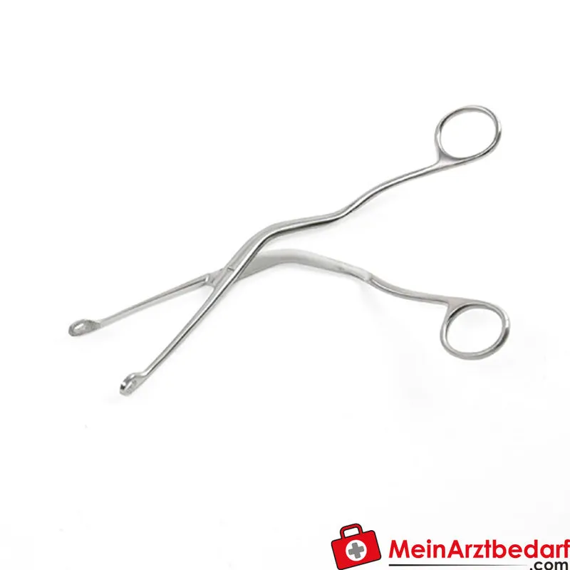 Teqler Magill-Zange 20 cm rostfreier Edelstahl Intubationszange autoklavierbar
