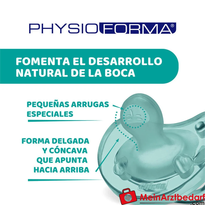 Chicco Physio Soft Schnuller 16–36 Monate Silikon 1 St.