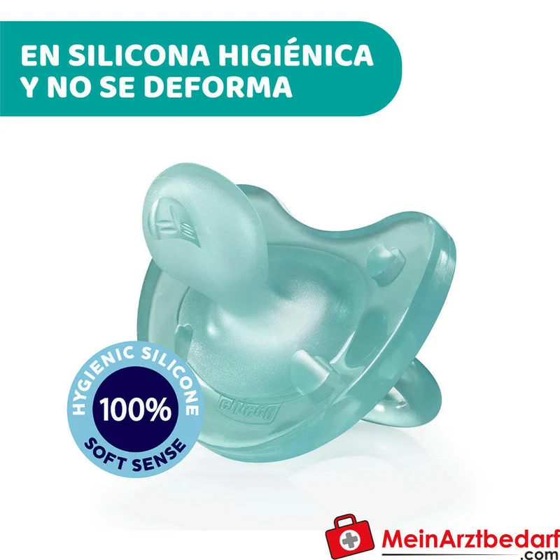 Chicco Physio Soft Schnuller 16–36 Monate Silikon 1 St.
