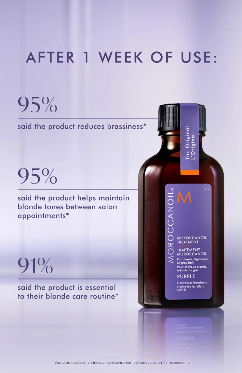Moroccanoil Behandlung - Lila