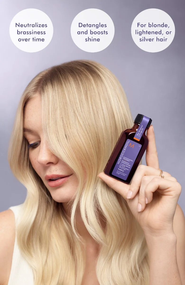Moroccanoil Behandlung - Lila