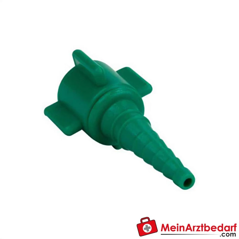 AEROpart Schlauchanschlusstülle 6 mm, drehbar (POM) und 90° Winkel (PBT)