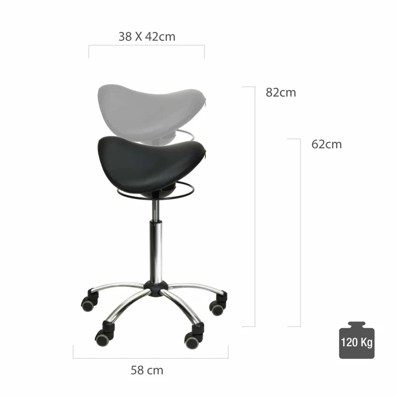 Comfort-Sattelhocker mit Swing-Mechanismus