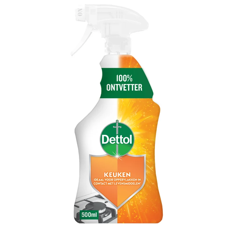 Dettol Power Keukenreiniger Spray 500 ml