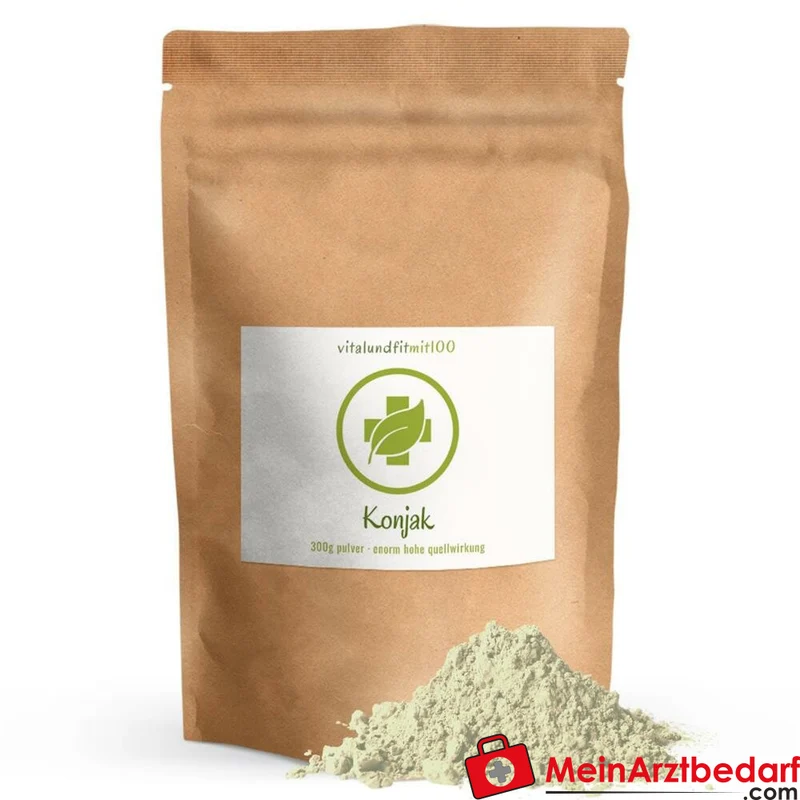 Konjakpulver (Glucomannan) 300 g