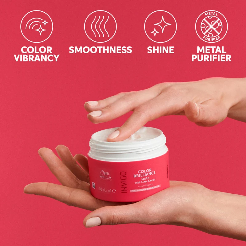 Wella Professionals Invigo Colour Brilliance Mask Gefärbtes & feines Haar