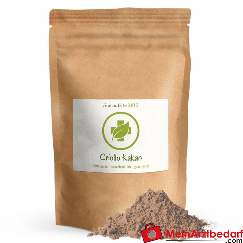 Criollo Kakaopulver roh 250 g Superfood aus Peru