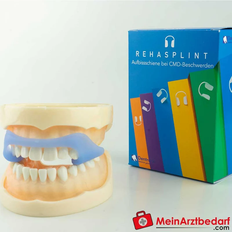 RehaSplint Knirschschiene temporäre Aufbissschiene Soft/Medium/Hard