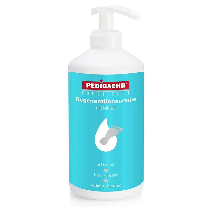 PEDIBAEHR fresh feet Regenerationscreme mit Minzöl 500ml