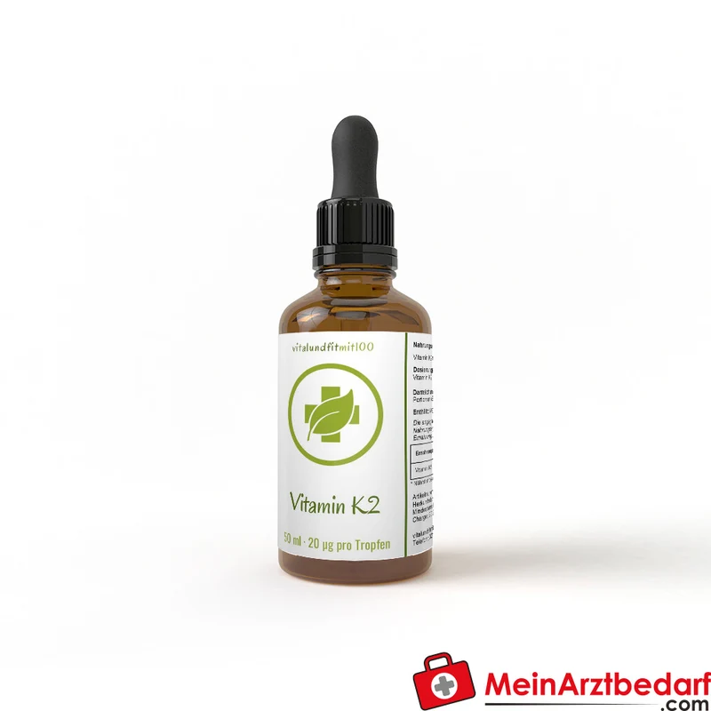 Vitamin K2 MK-7 200 µg Menachinon Tropfen 50 ml