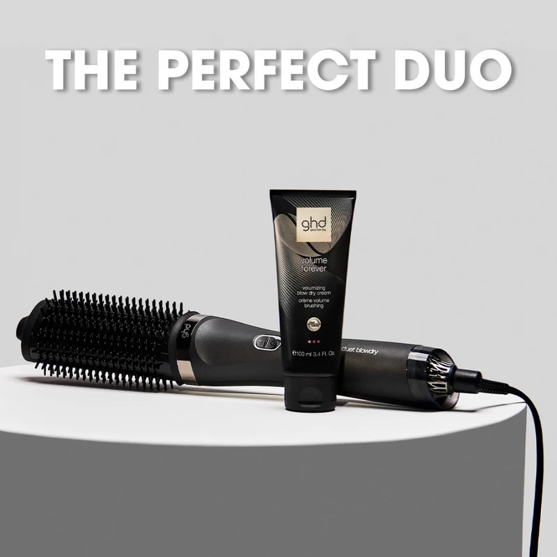 GHD 2-in-1 Föhnbürste Duett Föhn schwarz