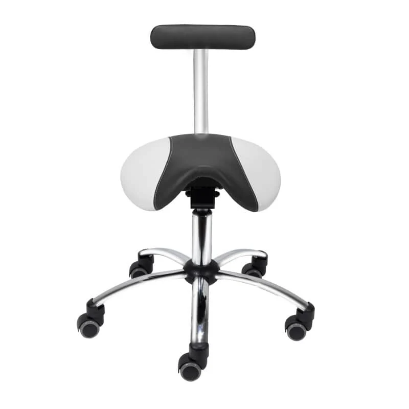 Sattelhocker mit abnehmbarer Lehne