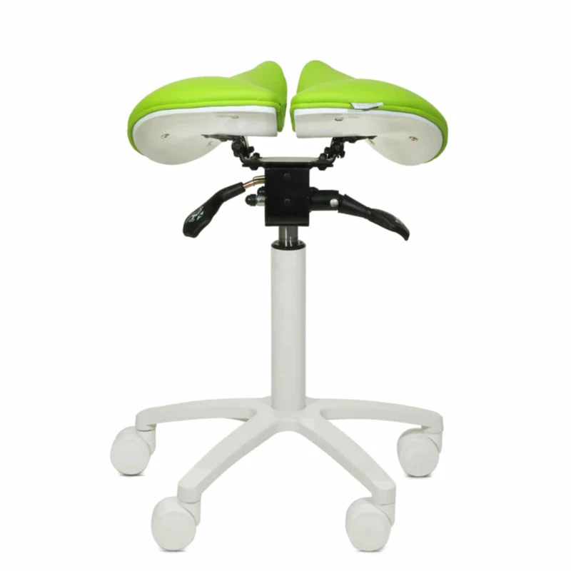Sattelhocker mit geteilter Sitzfläche