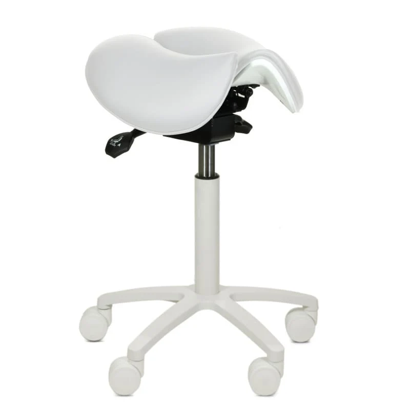 Sattelhocker mit geteilter Sitzfläche