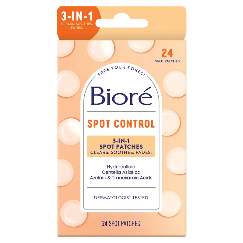Bioré Spot Control 3in1 Spot Patches 24 stuks