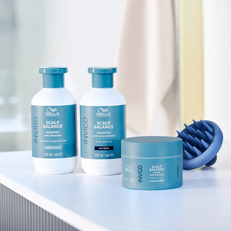 Wella Professionals Invigo Scalp Balance Empfindliche Kopfhaut Maske 150 ml