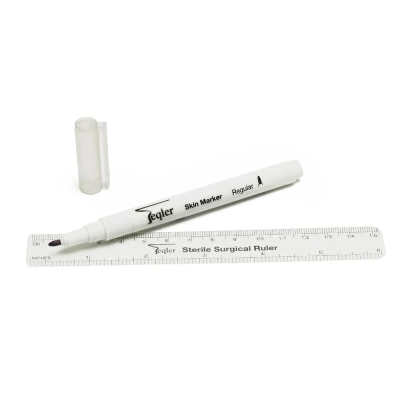 Sterile Hautmarker mit Lineal