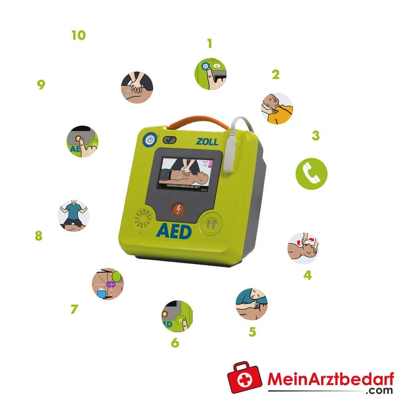 ZOLL AED 3 Halbautomat mit Real-CPR-Help