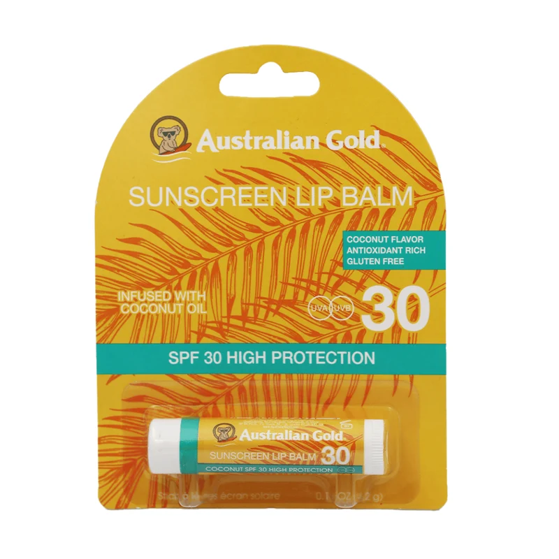 Australian Gold SPF30 Lippenpflegestift Kokosnuss