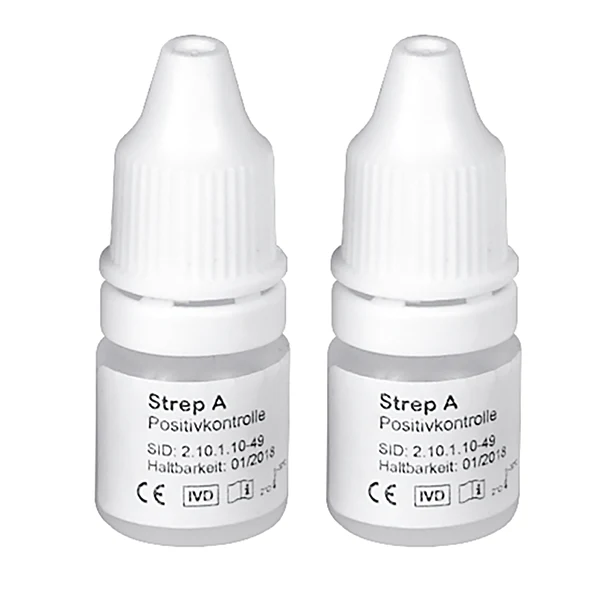 Strep-A ECO Kontrolllösung | Packung (2 Flaschen)