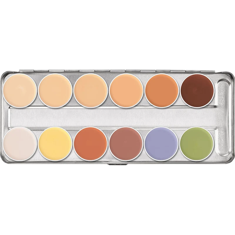 Dermacolor Camouflage Creme Palette 12 Farben
