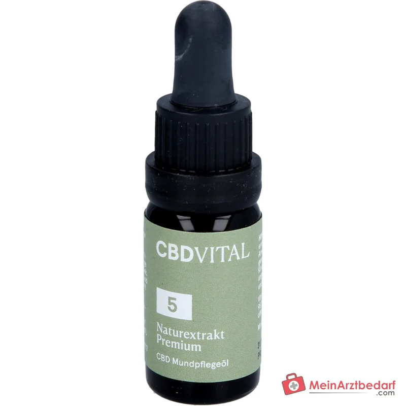 CBD VITAL Naturextrakt PREMIUM CBD-Öl 5% 10 ml