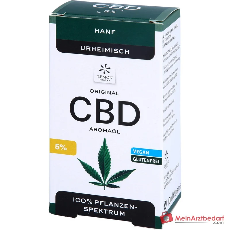 Lemon Pharma CBD Aromaöl 5% (500 mg) THC-frei