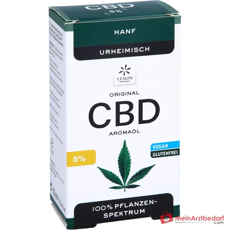 Lemon Pharma CBD Aromaöl 5% (500 mg) THC-frei