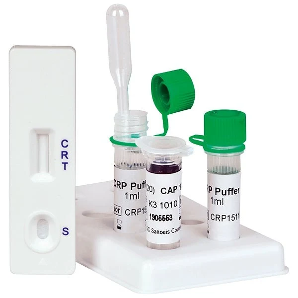 Cleartest CrP HS (10/60) High Sensitive Cut Off: 10mg/l Reference: 60mg/l Pack: 10 Teste | Packung (10 Tests)