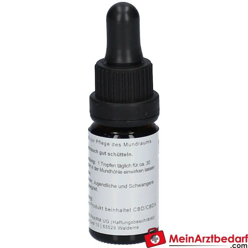 CANNBIO CBD 5% Cannabidiol Bio Hanf Vollextrakt Tropfen, 10 ml