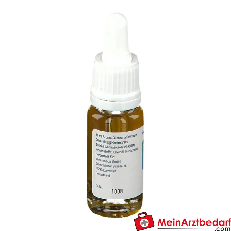 Adrexol CBD 5% Cannabidiol Aroma-Öl Tropfen, 10 ml