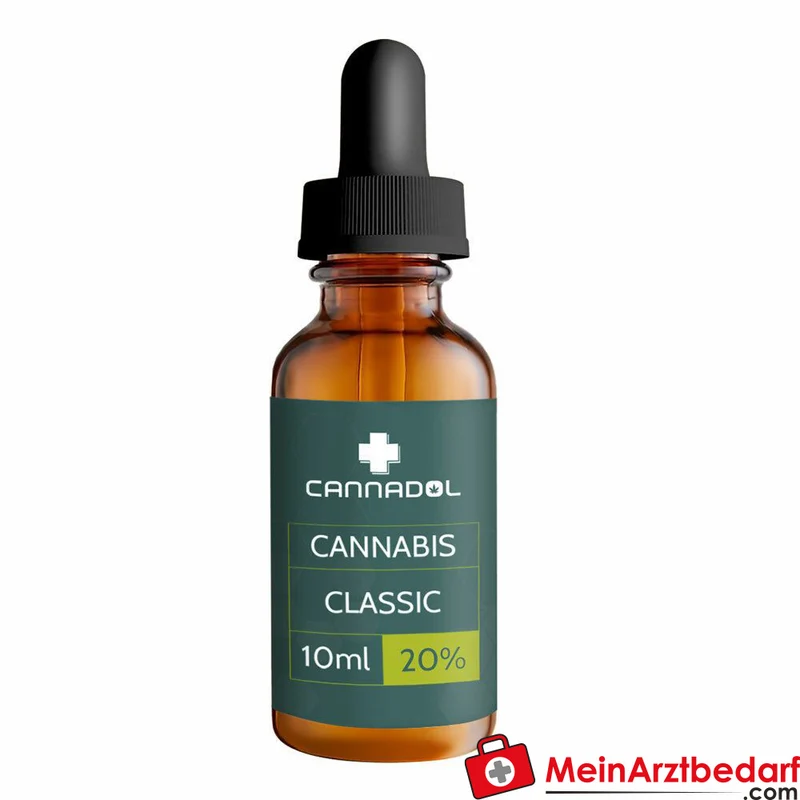 CANNADOL Cannabis Classic 20% CBD Vollspektrum-Öl 2000 mg