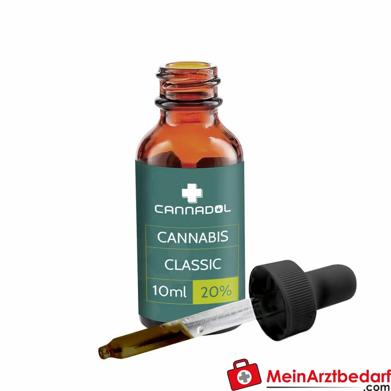 CANNADOL Cannabis Classic 20% CBD Vollspektrum-Öl 2000 mg