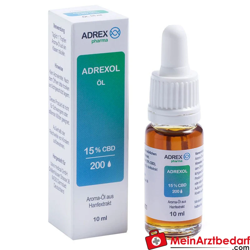 ADREXOL Aroma-Öl 15% CBD (1.500 mg) Full-Spectrum
