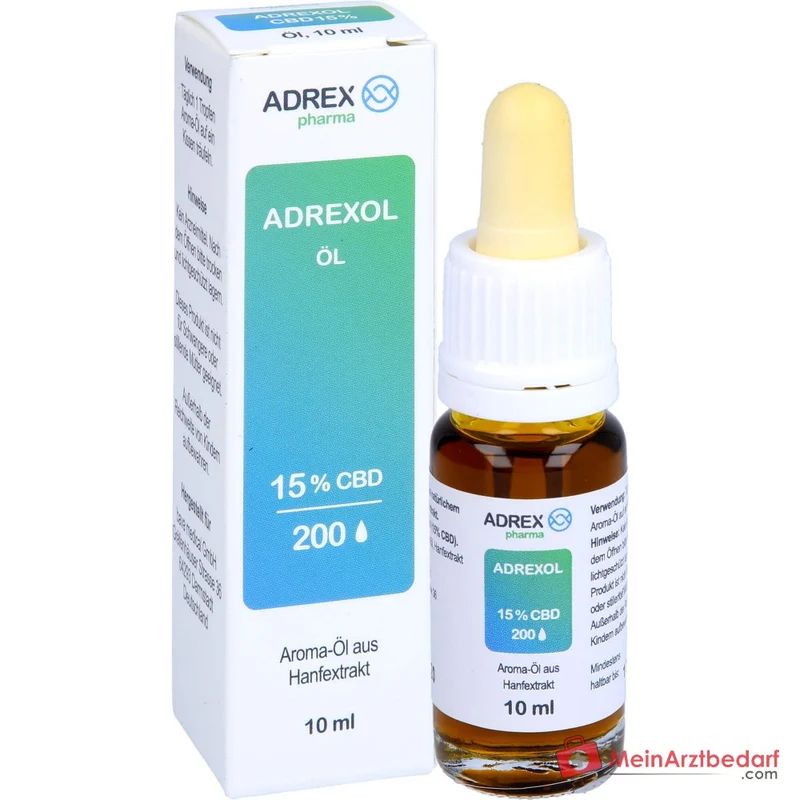 ADREXOL Aroma-Öl 15% CBD (1.500 mg) Full-Spectrum