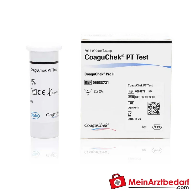 CoaguChek PT Test, 2 x 24 Stück