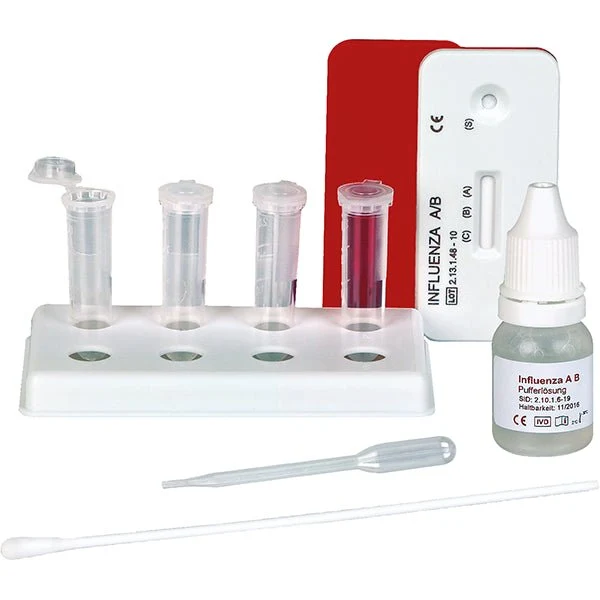 Cleartest Influenza Typ: A & B Pack: 5 Teste | Packung (5 Tests)