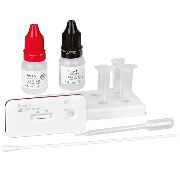 *Cleartest Strep-A Eco Pack: 20 Testkassetten, inkl. Zubehör (ohne Kontrolllösung | Packung (20 Tests)