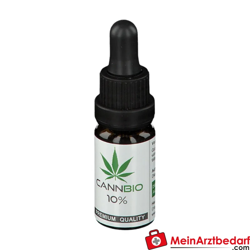CANNBIO CBD 10% Bio Vollspektrum-Öl Tropfen