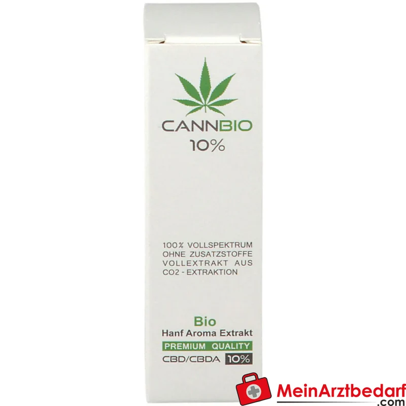 CANNBIO CBD 10% Bio Vollspektrum-Öl Tropfen