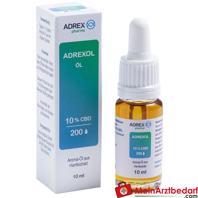 ADREXOL Aroma-Öl 10% CBD (1.000 mg) Vollspektrum