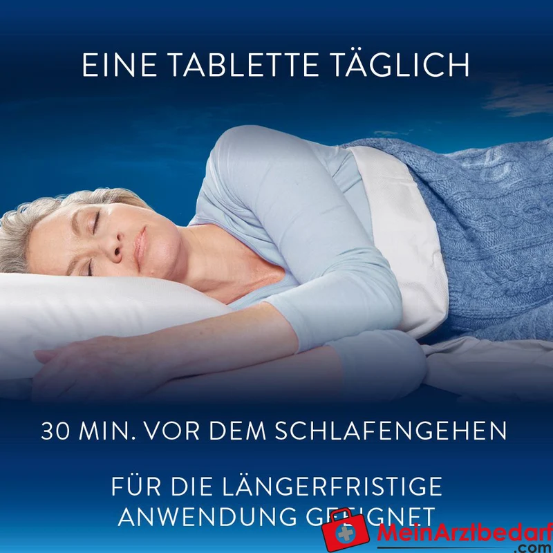 Divapharma Oyono Nacht Baldrian / Passionsblume / Weißdorn / Zitronenmelisse / Vitamin B6 / Melatonin Tabletten, 24 St.