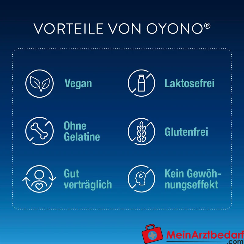 Divapharma Oyono Nacht Baldrian / Passionsblume / Weißdorn / Zitronenmelisse / Vitamin B6 / Melatonin Tabletten, 24 St.
